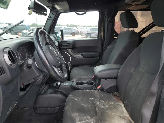 1C4GJWAG0FL768465 - 2015 JEEP WRANGLER SPORT 绿色 照片 7