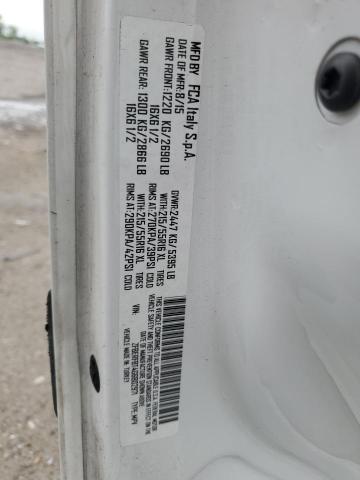 ZFBERFBT4G6B02971 - 2016 RAM PROMASTER SLT WHITE photo 13