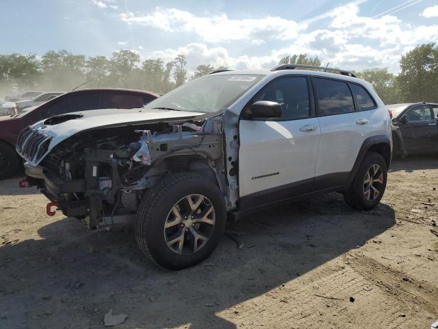 1C4PJMBX6JD619676 - 2018 JEEP CHEROKEE TRAILHAWK WHITE photo 1