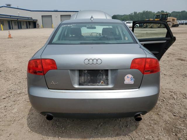 WAUDF68E15A474735 - 2005 AUDI A4 2.0T QUATTRO GRAY photo 6