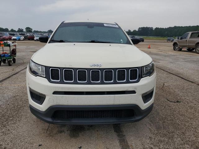 3C4NJCAB9KT616399 - 2019 JEEP COMPASS SPORT WHITE photo 5