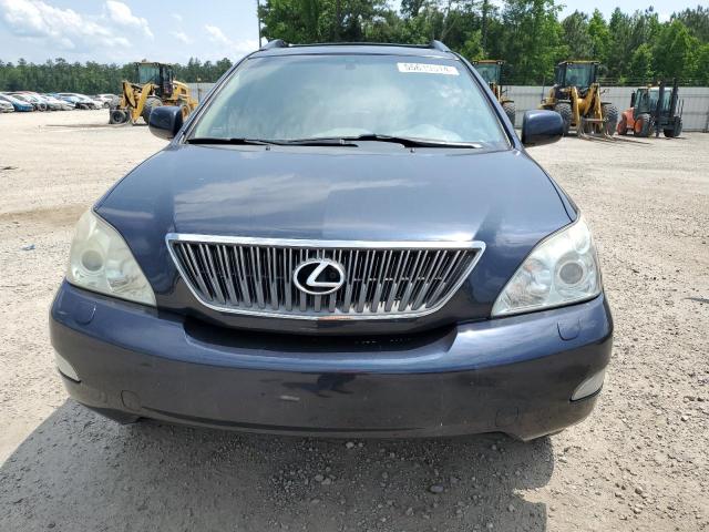 2T2HK31UX7C043871 - 2007 LEXUS RX350 350 BLUE photo 5