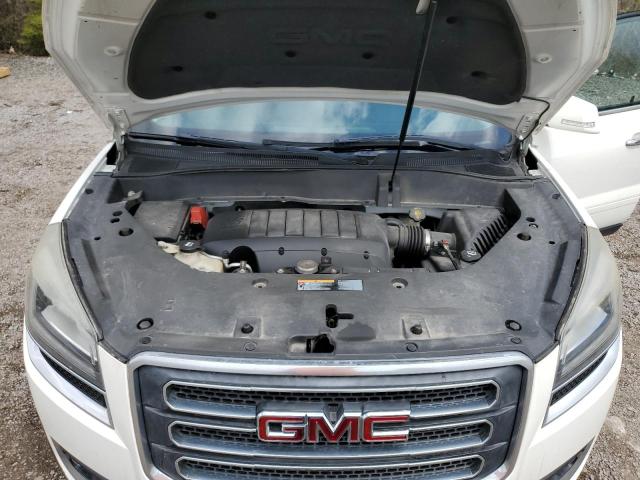 1GKKRRED5DJ245007 - 2013 GMC ACADIA SLT-1 WHITE photo 12