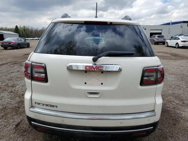 1GKKRRED5DJ245007 - 2013 GMC ACADIA SLT-1 WHITE photo 6