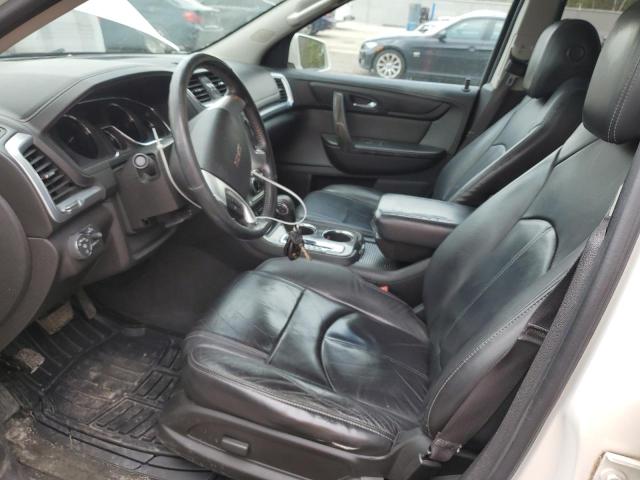 1GKKRRED5DJ245007 - 2013 GMC ACADIA SLT-1 WHITE photo 7