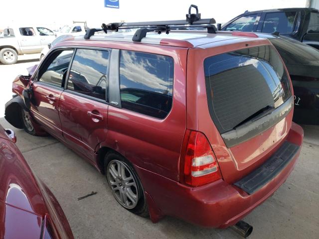 JF1SG69604H733435 - 2004 SUBARU FORESTER 2.5XT MAROON photo 2