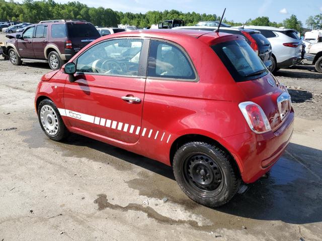 3C3CFFAR1CT110692 - 2012 FIAT 500 POP RED photo 2