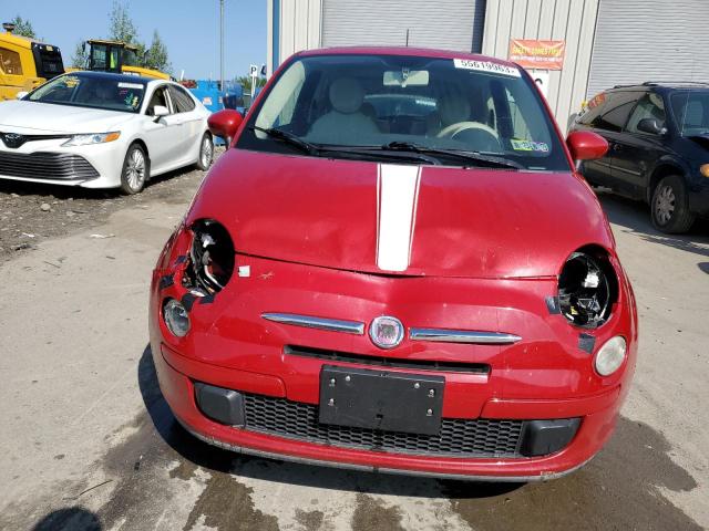 3C3CFFAR1CT110692 - 2012 FIAT 500 POP RED photo 5