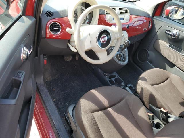 3C3CFFAR1CT110692 - 2012 FIAT 500 POP RED photo 8