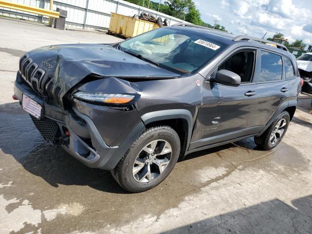 1C4PJMBS3EW150531 - 2014 JEEP CHEROKEE TRAILHAWK GRAY photo 1