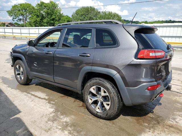 1C4PJMBS3EW150531 - 2014 JEEP CHEROKEE TRAILHAWK GRAY photo 2