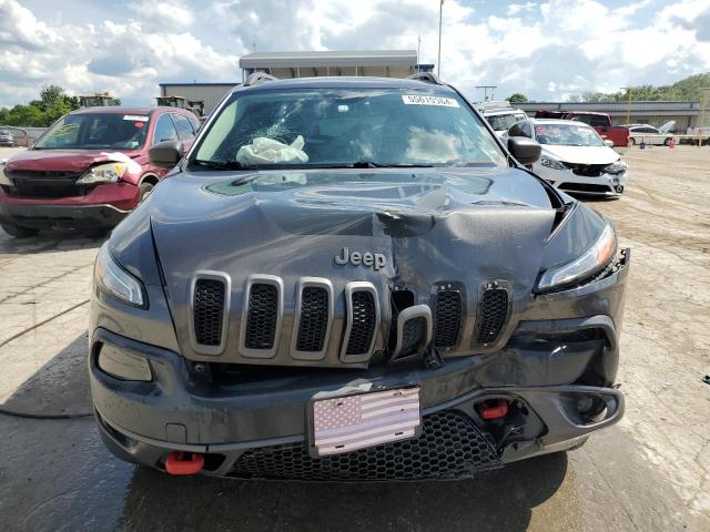 1C4PJMBS3EW150531 - 2014 JEEP CHEROKEE TRAILHAWK GRAY photo 5