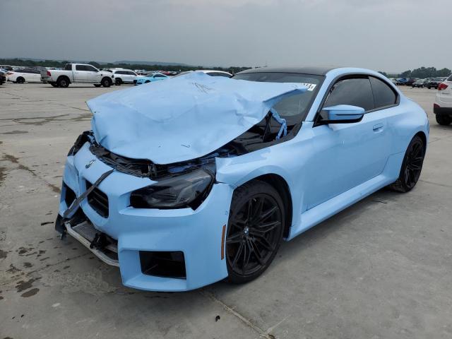 3MF13DM09R8E21308 - 2024 BMW M2 BLUE photo 1