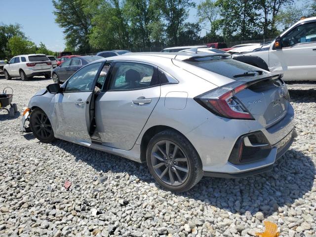 SHHFK7H67LU211335 - 2020 HONDA CIVIC EX SILVER photo 2