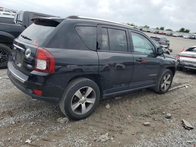 1C4NJDEBXHD177082 - 2017 JEEP COMPASS LATITUDE BLACK photo 3