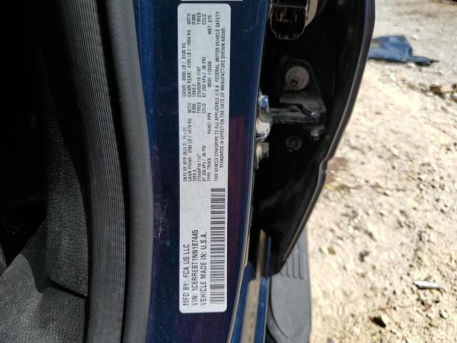 1C6RREBT1NN187445 - 2022 RAM 1500 BIG HORN/LONE STAR BLUE photo 13