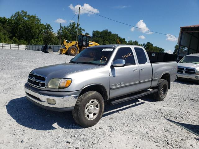 5TBRT34191S139506 - 2001 TOYOTA TUNDRA ACCESS CAB SILVER photo 2