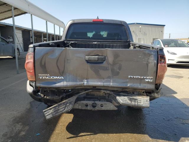 5TFJU4GN2CX024376 - 2012 TOYOTA TACOMA DOUBLE CAB PRERUNNER GRAY photo 6