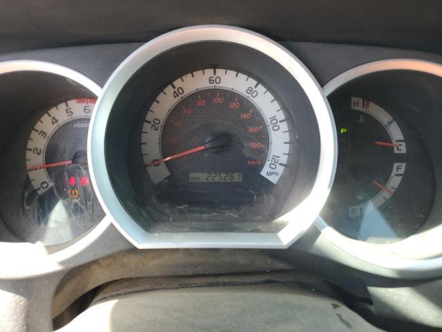 5TFJU4GN2CX024376 - 2012 TOYOTA TACOMA DOUBLE CAB PRERUNNER GRAY photo 9