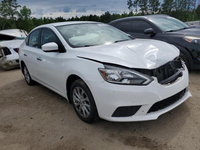 3N1AB7AP1JY294294 - 2018 NISSAN SENTRA S WHITE photo 4