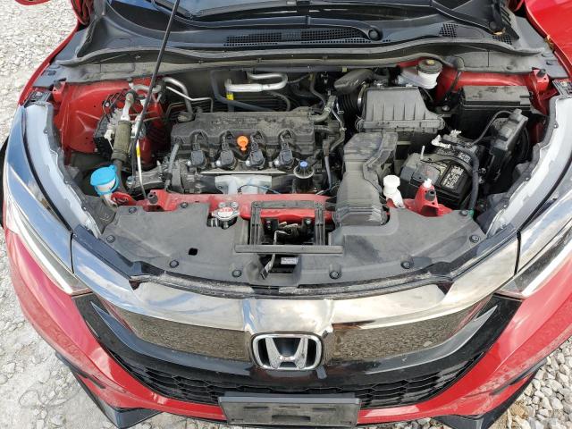 3CZRU6H12NM748551 - 2022 HONDA HR-V SPORT RED photo 11