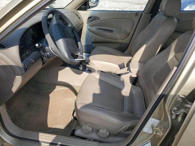 KLAJB82Z2YK536836 - 2000 DAEWOO NUBIRA CDX Qızıl foto 7