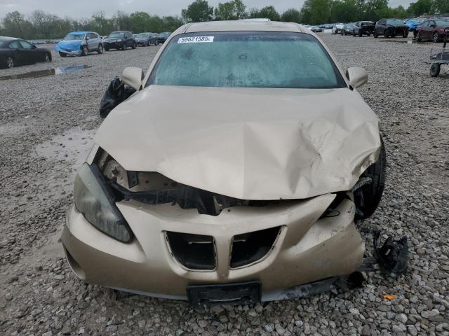 2G2WP522251341854 - 2005 PONTIAC GRAND PRIX 金色 照片 5