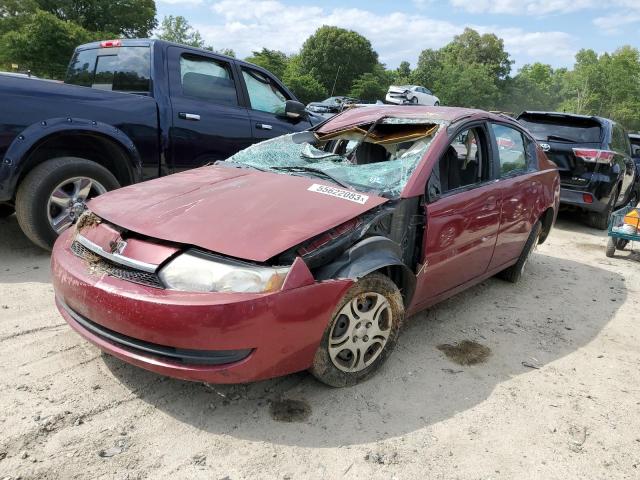 1G8AJ52F04Z121915 - 2004 SATURN ION LEVEL 2 勃艮第红 照片 1