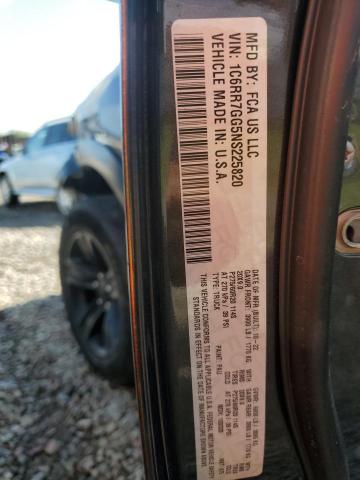 1C6RR7GG5NS225820 - 2022 RAM 1500 CLASS SLT GRAY photo 13