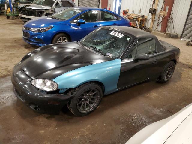 JM1NB353210207771 - 2001 MAZDA MX-5 MIATA BASE BLUE photo 1