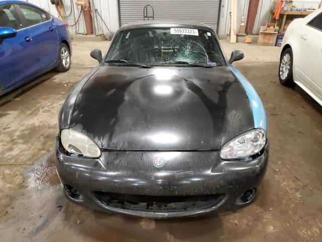JM1NB353210207771 - 2001 MAZDA MX-5 MIATA BASE BLUE photo 5