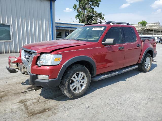 1FMEU3BE1AUA10479 - 2010 FORD EXPLORER S XLT MAROON photo 1