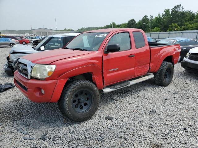 5TEUU42N77Z348653 - 2007 TOYOTA TACOMA ACCESS CAB RED photo 1