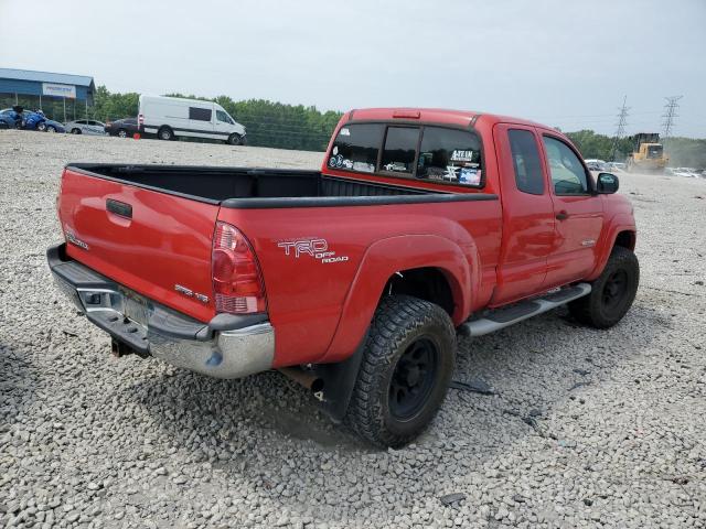 5TEUU42N77Z348653 - 2007 TOYOTA TACOMA ACCESS CAB წითელი ფოტო 3