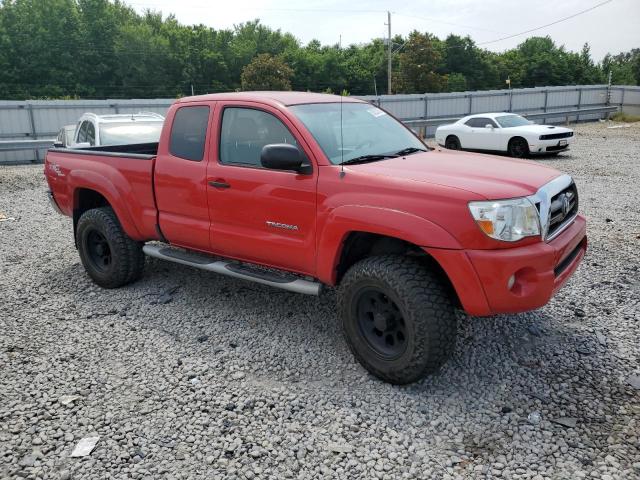 5TEUU42N77Z348653 - 2007 TOYOTA TACOMA ACCESS CAB წითელი ფოტო 4