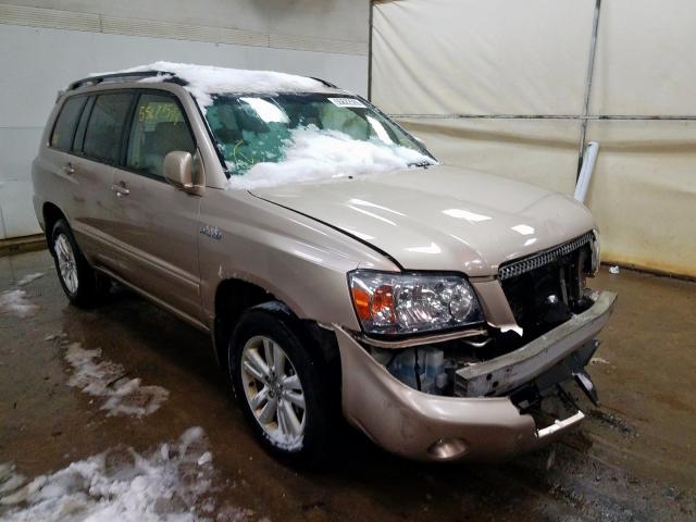 JTEHW21A770044202 - 2007 TOYOTA HIGHLANDER HYBRID  photo 1