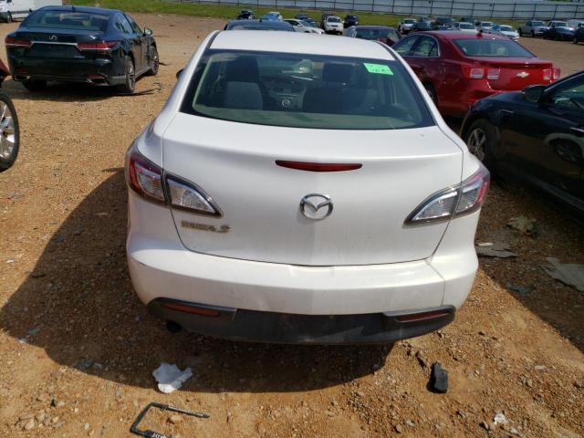 JM1BL1SF0A1109402 - 2010 MAZDA 3 I WHITE photo 6