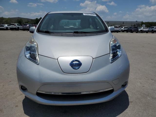 JN1AZ0CP7CT016947 - 2012 NISSAN LEAF SV SILVER photo 5