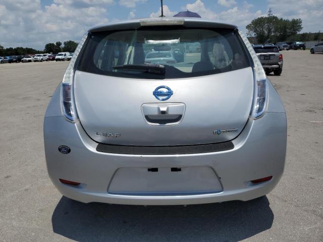 JN1AZ0CP7CT016947 - 2012 NISSAN LEAF SV SILVER photo 6