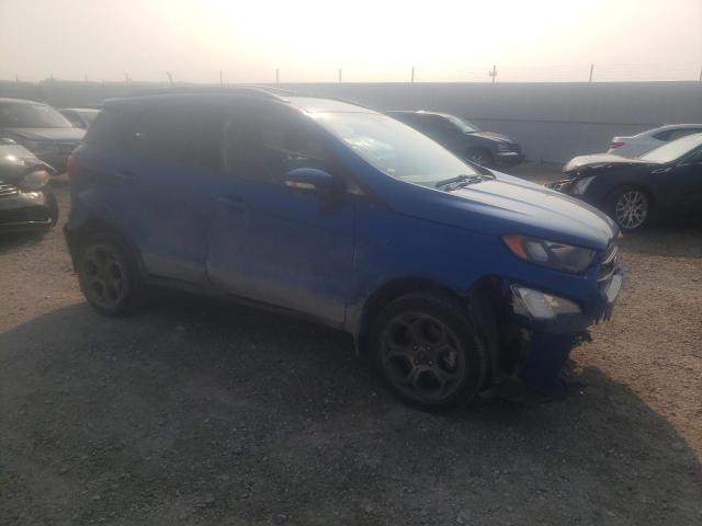 MAJ6P1CL8JC222132 - 2018 FORD ECOSPORT SES BLUE photo 4