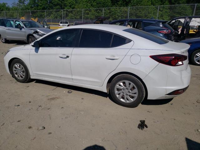 5NPD74LF2KH410454 - 2019 HYUNDAI ELANTRA SE WHITE photo 2