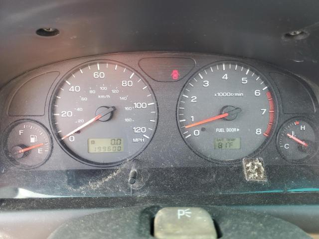 JF1SF65642H710665 - 2002 SUBARU FORESTER S RED photo 9