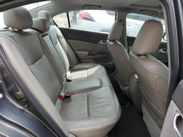 2HGFB2F95CH511453 - 2012 HONDA CIVIC EXL ნაცრისფერი ფოტო 10