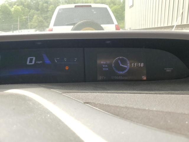 2HGFB2F95CH511453 - 2012 HONDA CIVIC EXL ნაცრისფერი ფოტო 9