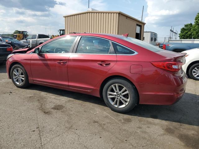 5NPE24AF1GH300797 - 2016 HYUNDAI SONATA SE RED photo 2