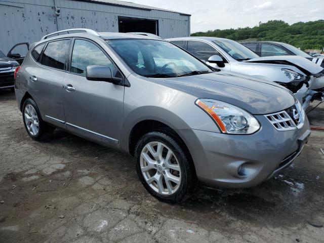 JN8AS5MV9BW275534 - 2011 NISSAN ROGUE S GRAY photo 4