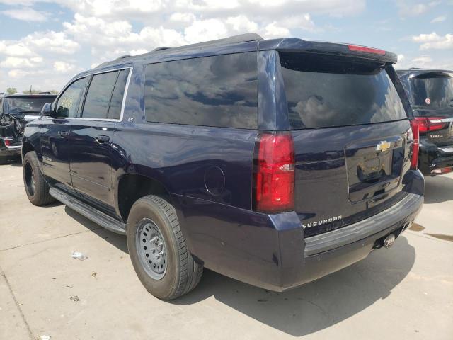 1GNSCGKC1KR185584 - 2019 CHEVROLET SUBURBAN C1500  LS BLUE photo 3