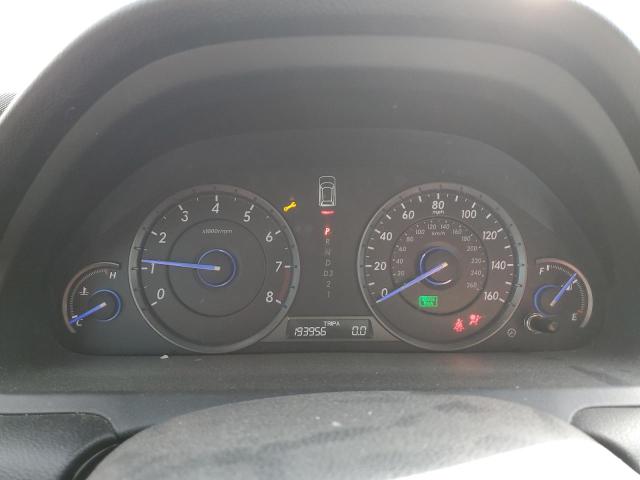 5J6TF3H57CL000913 - 2012 HONDA CROSSTOUR EXL შავი ფოტო 9