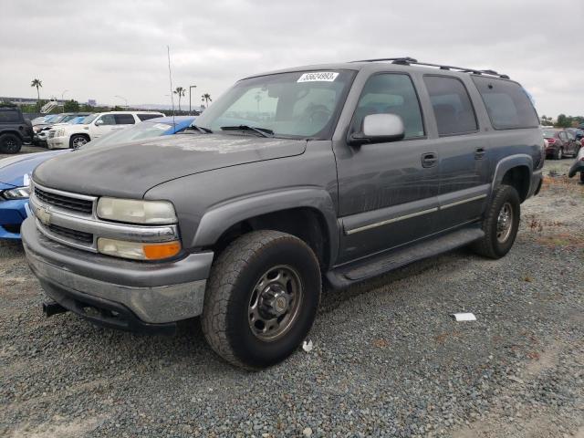 3GNGK26G11G231244 - 2001 CHEVROLET SUBURBAN K2500 GRAY photo 1