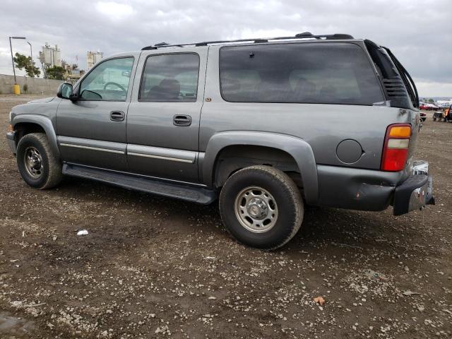 3GNGK26G11G231244 - 2001 CHEVROLET SUBURBAN K2500 GRAY photo 2